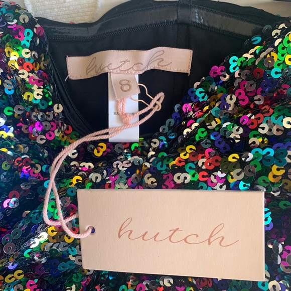Hutch Sequin Lola Romper with Bow - Picture 6 of 12